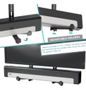 Soporte Para Barra De Sonido De Tv Onebox Universal Negro Negro