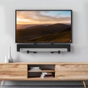 Soporte Para Barra De Sonido De Tv Onebox Universal Negro Negro