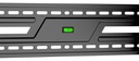 Soporte Tv Led/lcd Curvo 43 A 100 Onebox Inclinable Pared Negro