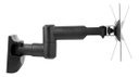 Soporte Tv Movil Led 23 A 43 Brazo Extensible Giratorio Negro