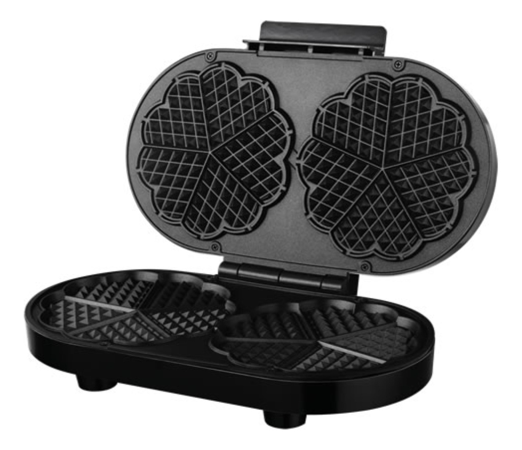 Waflera Doble Redonda Liliana Aaw933 1250w Plateado