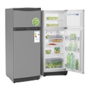 Heladera Bambi Con Freezer 2f-1600pa 329lts Plata Plateado