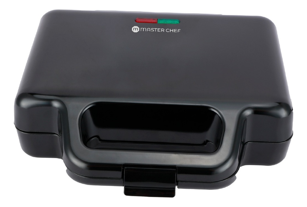 Sandwichera Master Chef Mc-s1002n 700w Antiadherente Negra Negro