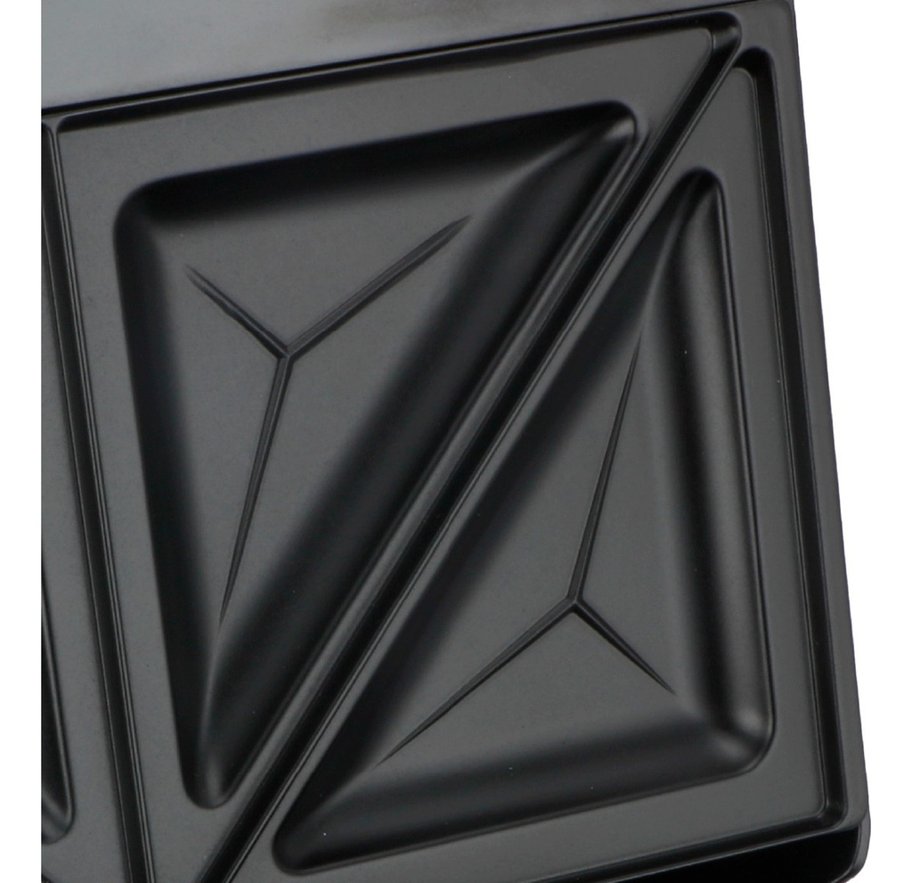 Sandwichera Master Chef Mc-s1002n 700w Antiadherente Negra Negro
