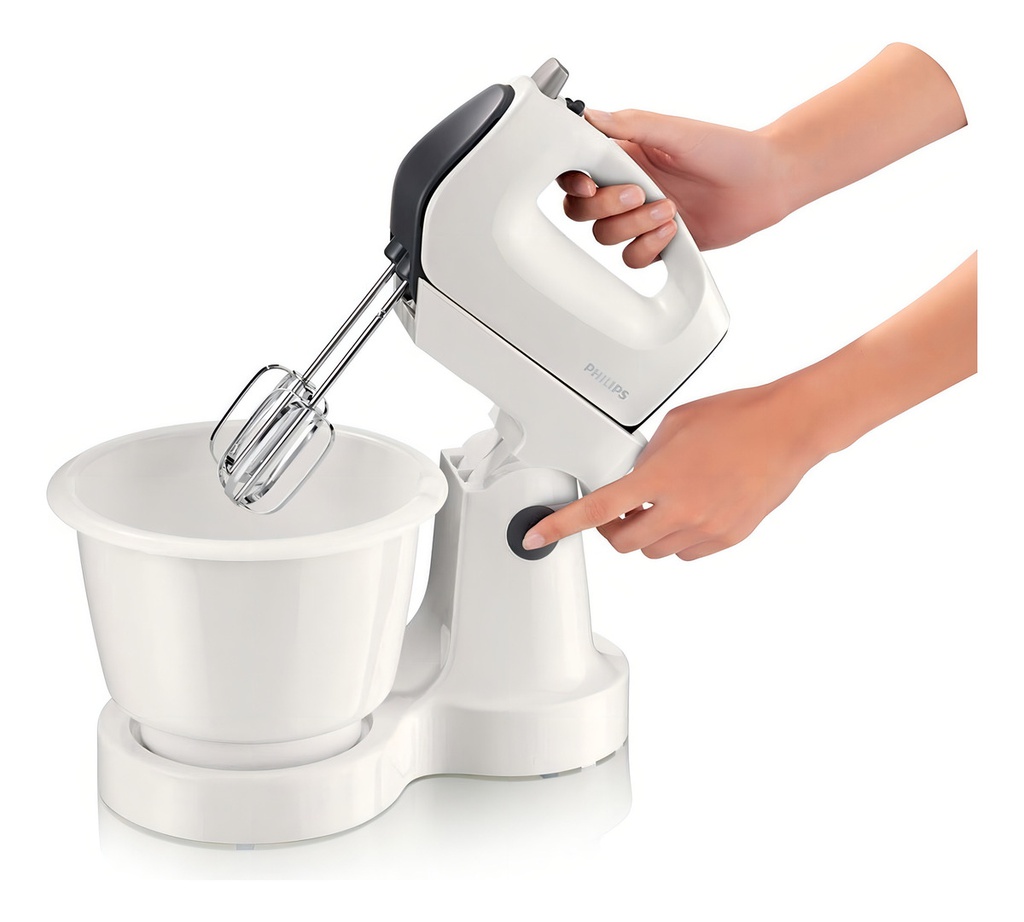 Batidora De Mano Philips Hr7200/02 400w Blanca Blanco