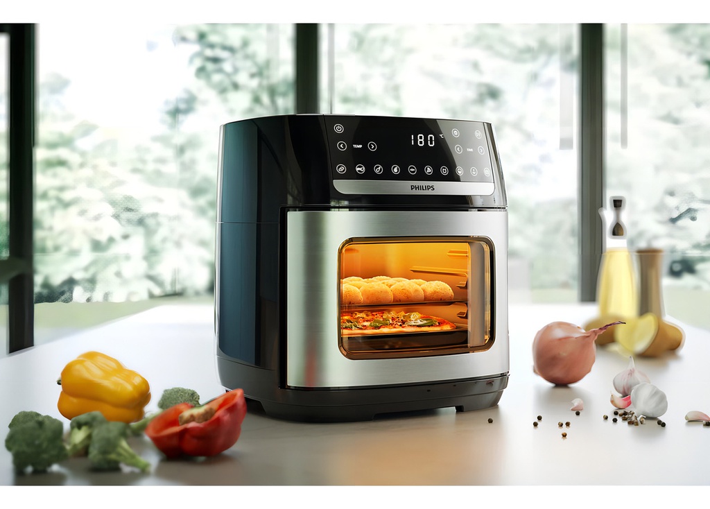 Horno Philips Freidora De Aire Ai551/07 12l Negro 1900w Negro