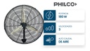 Ventilador De Pared Philco Vtip2623p 26p 180w 3 Velocidades Negro Plateado Plástico 3