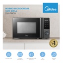 Microondas Midea Mw-dg125bar1 25l Digital C/grill Negro