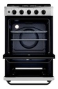 Cocina Drean Cd5603ai0 Multigas 56cm 4 Hornallas Inoxidable Gris