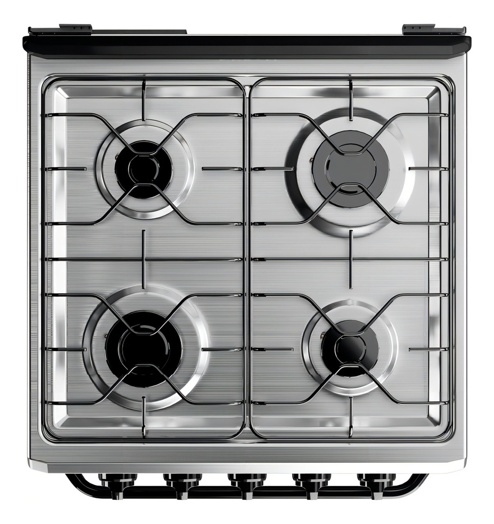 Cocina Drean Cd5603ai0 Multigas 56cm 4 Hornallas Inoxidable Gris