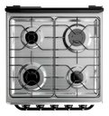 Cocina Drean Cd5603ai0 Multigas 56cm 4 Hornallas Inoxidable Gris