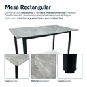 COMBO GARDENLIFE V7650 MESA SIMIL PIEDRA MARMOL GR + SILLA NINA x4 UND NG