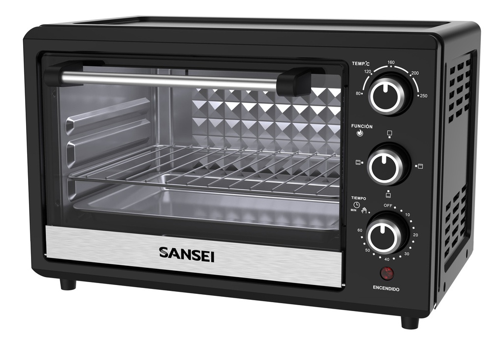 Horno Electrico Sensei 17l Hgsa1724uapi Grill Negro