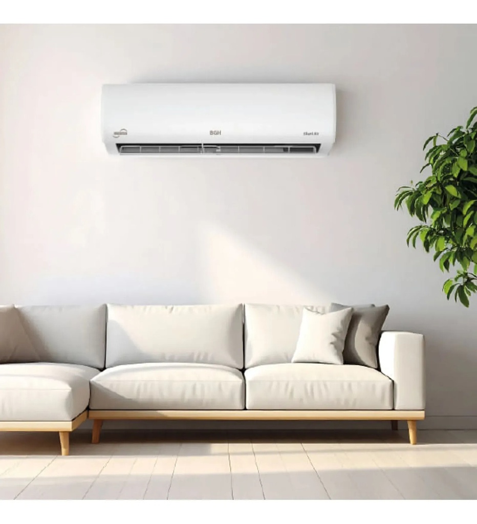 Aire Acondicionado Inverter Bgh Bsi35wclw 3500w F/c Blanco