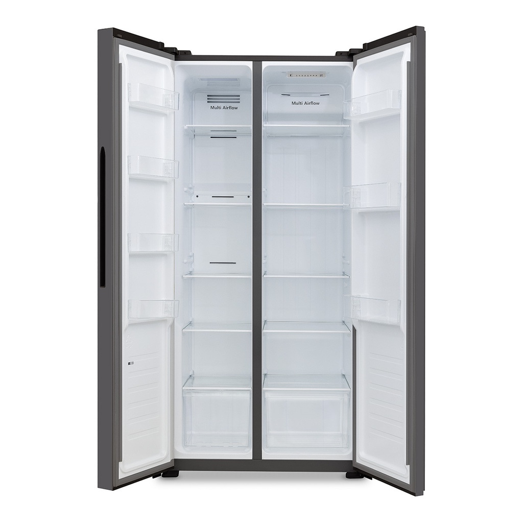 HELADERA PHILCO PHSB450N SBS NO FROST 428L NEGRA