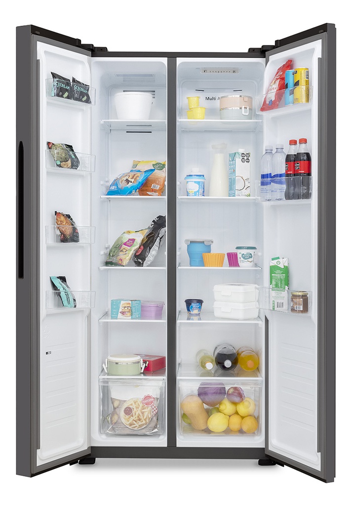 Heladera Philco Side By Side Phsb450n No Frost 428l Negra Negro