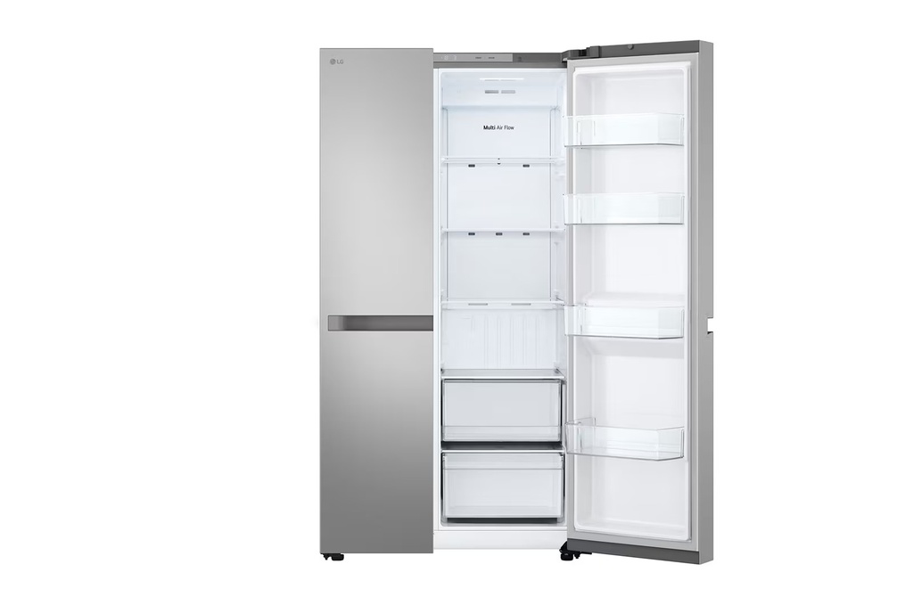 HELADERA LG GS66MPPT SBS 658L INVERTER INOX