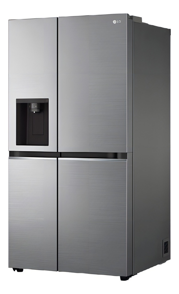 Heladera LG Side By Side Gs66spp 637 L Inverter Color Silver Silver