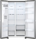 Heladera LG Side By Side Gs66spp 637 L Inverter Color Silver Silver