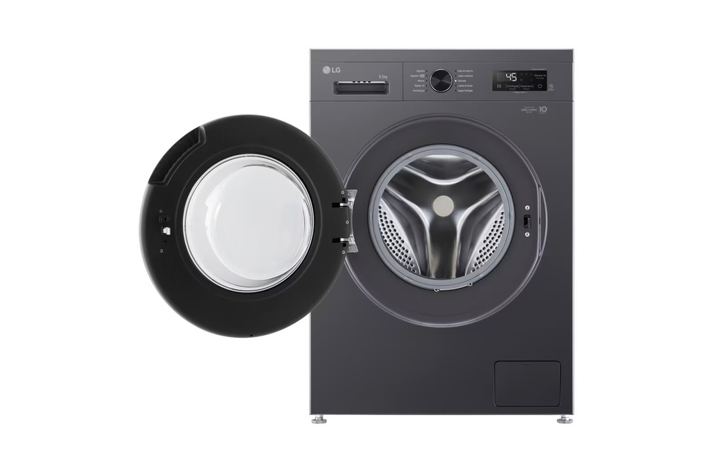 LAVARROPAS LG WM65MVFS6 6,5KG INVERTER FRONTAL NEGRO