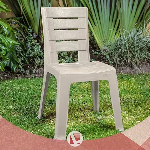 SILLA PLASTICA RIMAX BARU TAUPE 12966-XP