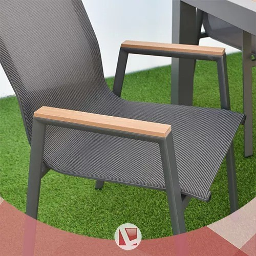 JUEGO JARDIN UTILE APOLO UT-1230 ESTRUCTURA ALUMINIO