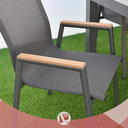 JUEGO JARDIN UTILE APOLO UT-1230 ESTRUCTURA ALUMINIO