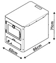 HORNO TROMEN TRH A GAS 04-000-007