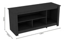 Rack Para Tv Depot Hasta 55 Pulgadas Negro Grafito