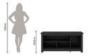 Rack Para Tv Depot Hasta 55 Pulgadas Negro Grafito