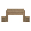 RESPALDO DE CAMA VERA CDMC300-ML 150CM MIEL