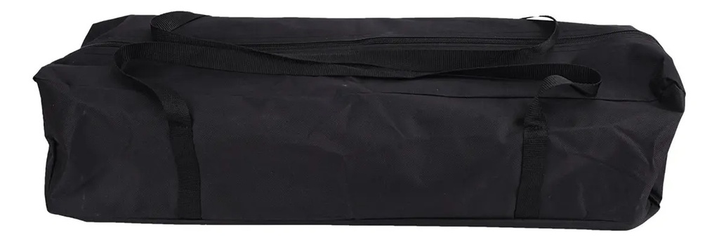 Mesa De Camping Kushiro Ku1mes0012 Enrrollable De Aluminio Marrón