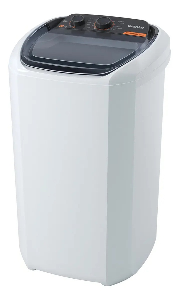 Lavarropas Wanke Premium Plus 20kg Lwbe200t3earwp Blanco Blanco