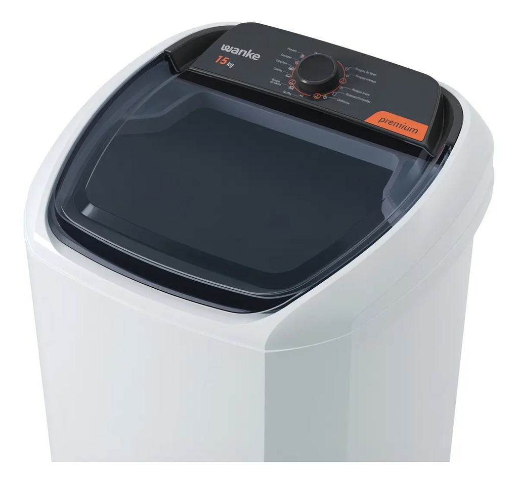 Lavarropas Wanke Semiautomatico Premium 15kg Lwbe150t3ear Blanco