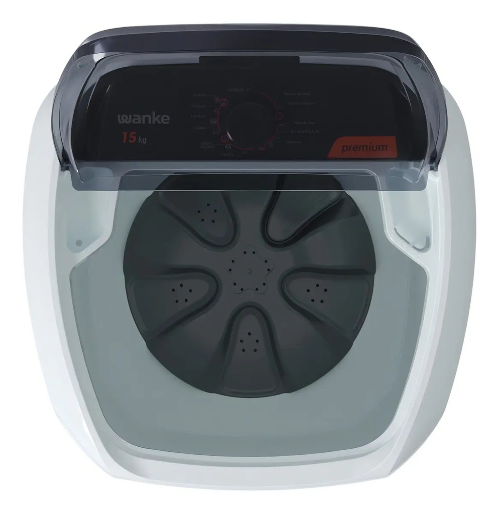 Lavarropas Wanke Semiautomatico Premium 15kg Lwbe150t3ear Blanco
