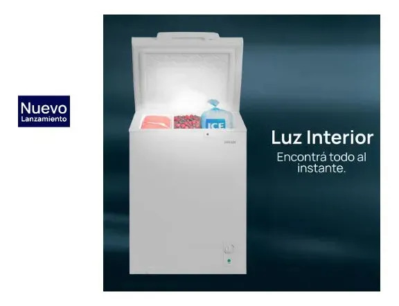 Freezer Horizontal Drean Fhdr143cb 142l Ecoinverter Blanco Blanco