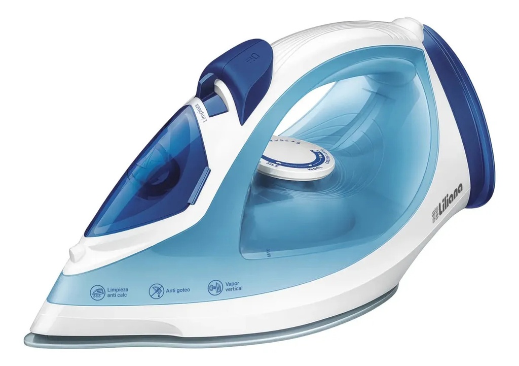 Plancha A Vapor Liliana Rpv925 Practiplus 2100w Turquesa