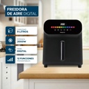 Freidora De Aire Philco Fr259ph 2000w 9l Digital Negro Negro