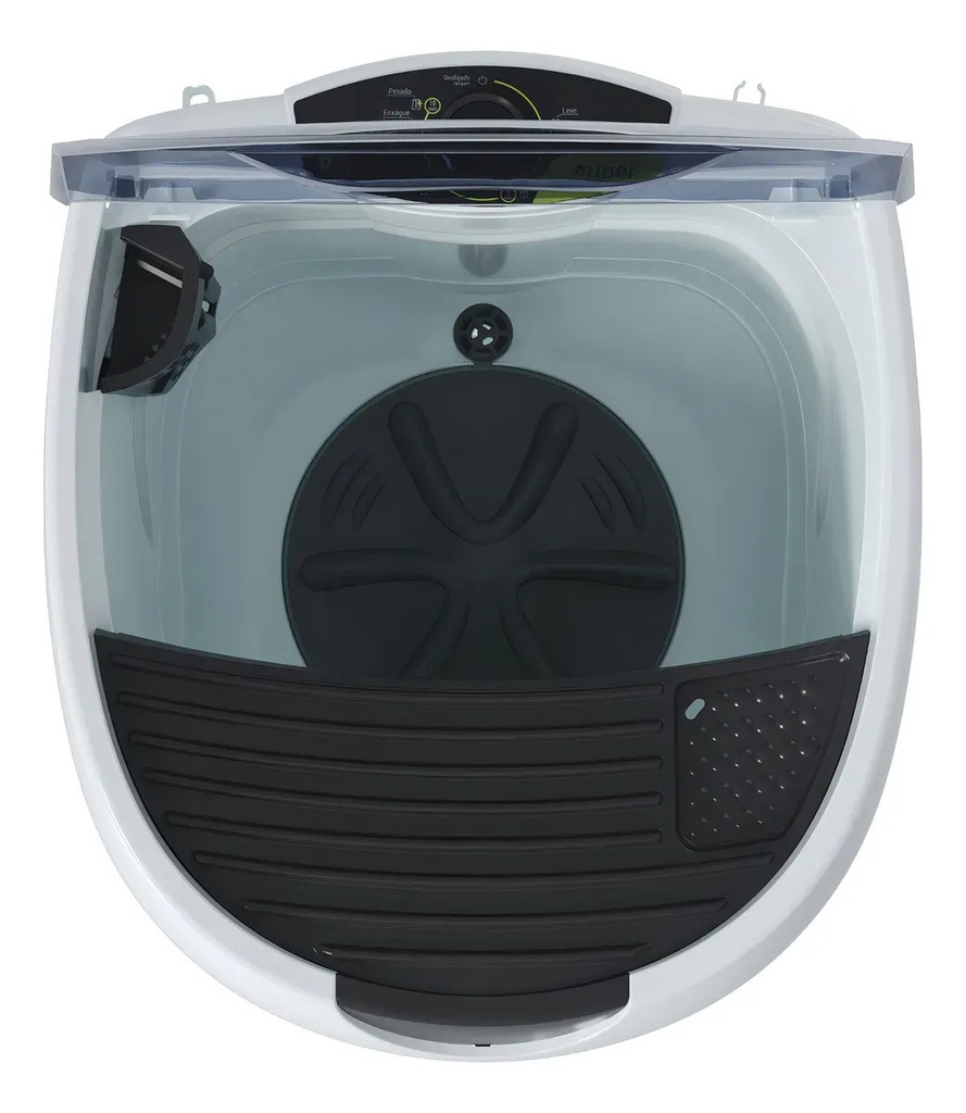 Lavarropas Wanke Semiautomático Super 6kg Lwli060tear Blanco