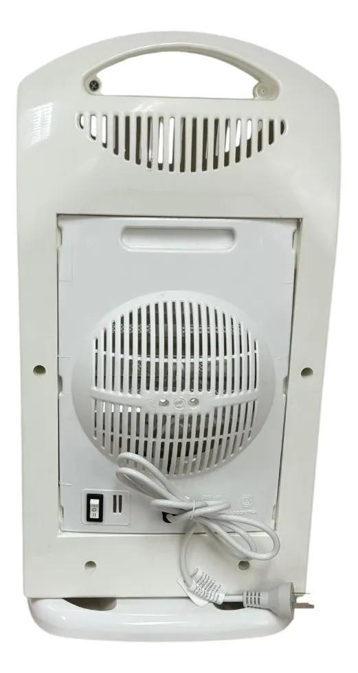 Estufa Halogena Crivel H3-ost 3 Tubos 1400w Oscilante Blanco