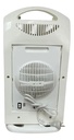 Estufa Halogena Crivel H3-ost 3 Tubos 1400w Oscilante Blanco