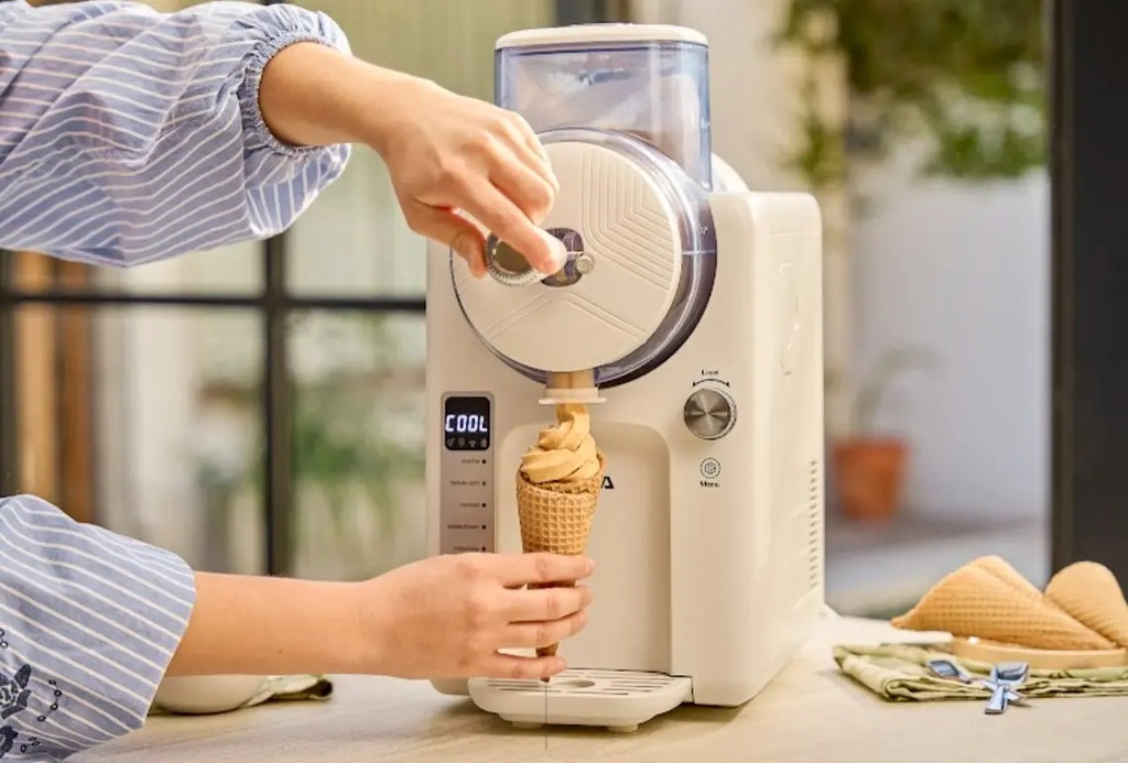 Máquina De Bebidas Y Helados Atma Frost Sluats01n Blanca Blanco