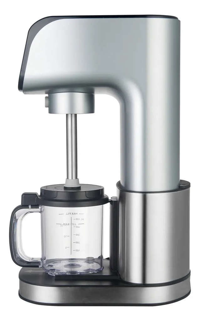 Máquina De Helado Atma Icmat1010n 10 Programas 500w Inox Plateado