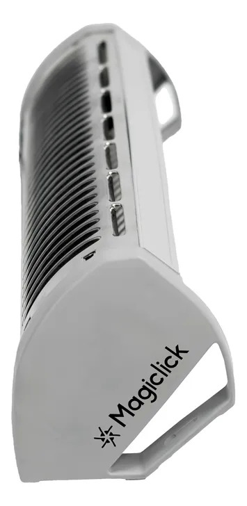 Estufa Magiclick De Cuarzo C1001 Horizontal Pared Piso Gris