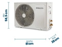 Aire Acondicionado Philco Phs60ha4cn Split 6300w Frio/calor Blanco