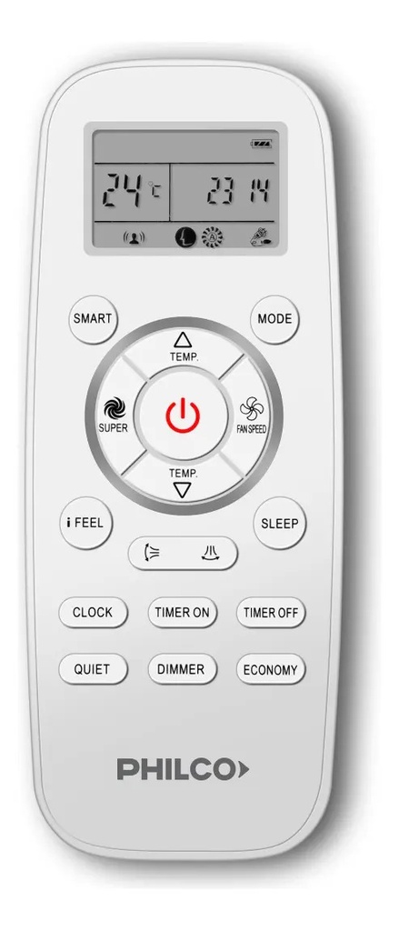 Aire Acondicionado Philco Phs80hc4bn 8000w Frio/calor Blanco