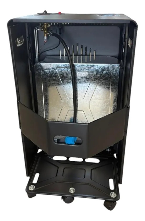 Estufa Garrafera Valigas Rdi-g-01 Plegable 4200w Negro