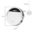 Aspiradora Barredora Robot Vonne 300ml A220 Inteligente Blanco