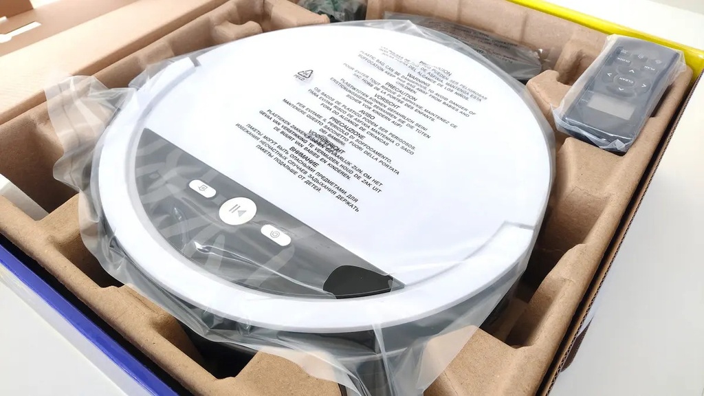 Aspiradora Barredora Robot Vonne 300ml A220 Inteligente Blanco