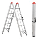 Escalera Miyawa Depi-5euc 5 Escalones Ultra Compacta Plateado